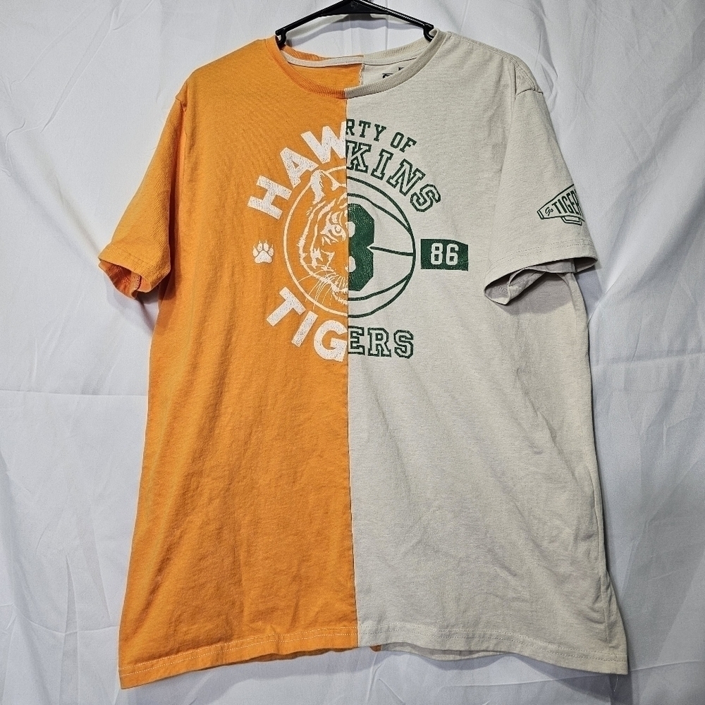 Netflix Stranger Things Hawkins Tigers High School Tee